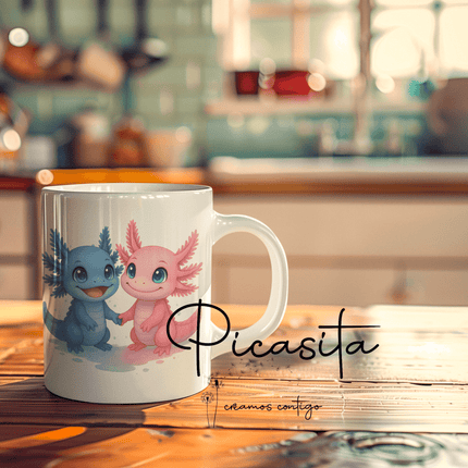 Tasses d'Axolotls