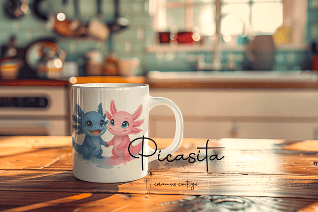 Tasses d'Axolotls