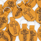 Ovale 58x40 mm / Bois - Noir