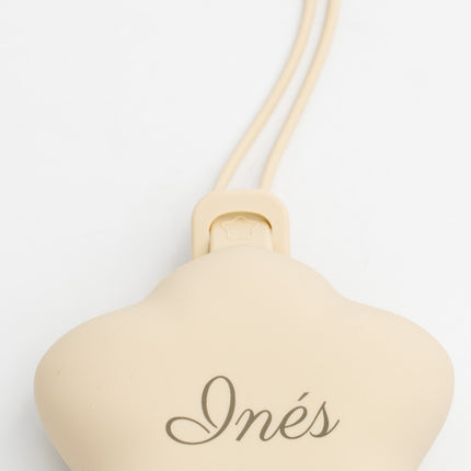 Porte-sucette personnalisé en silicone (Étoile)