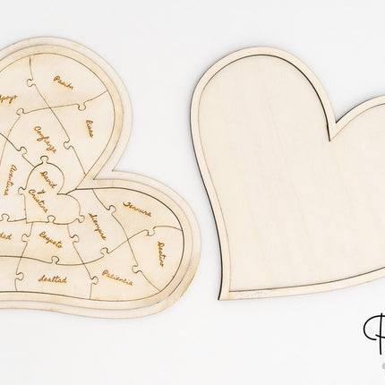 Cadeau de la Saint-Valentin : Puzzle de Mots