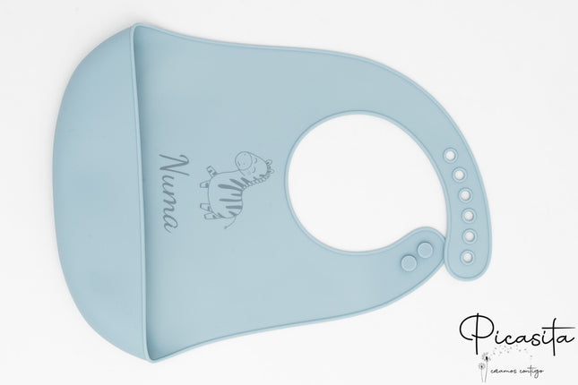Bavoir en silicone personnalisé