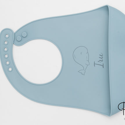 Bavoir en silicone personnalisé