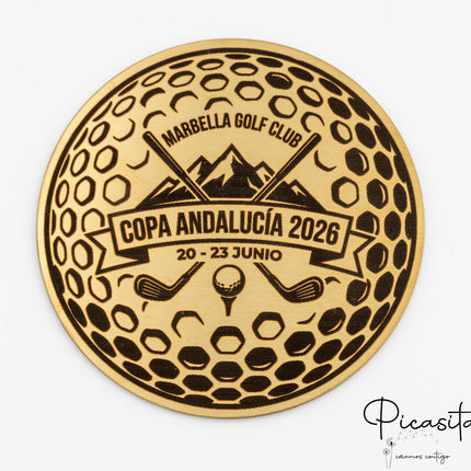 Sous-verres en acier gravés