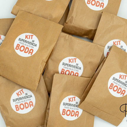 Panier Kit de Survie pour Mariages