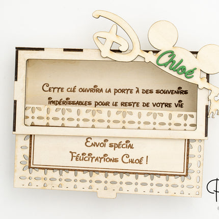 Boîte Cadeau pour Clés Disneyland Paris