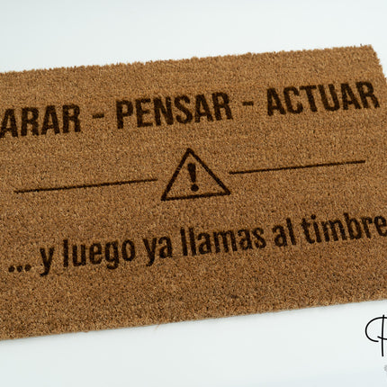 Paillasson personnalisé