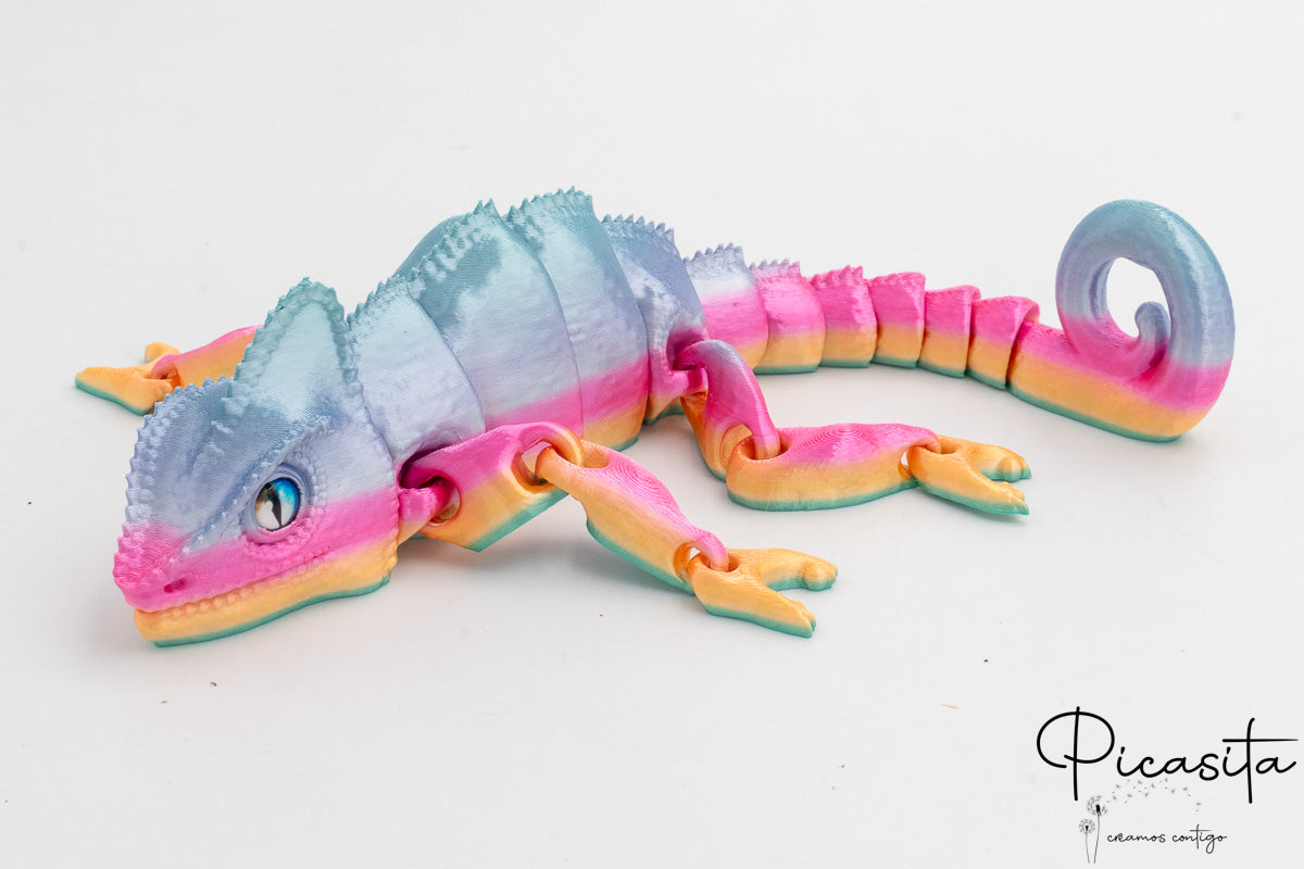 Caméléon imprimé en 3D