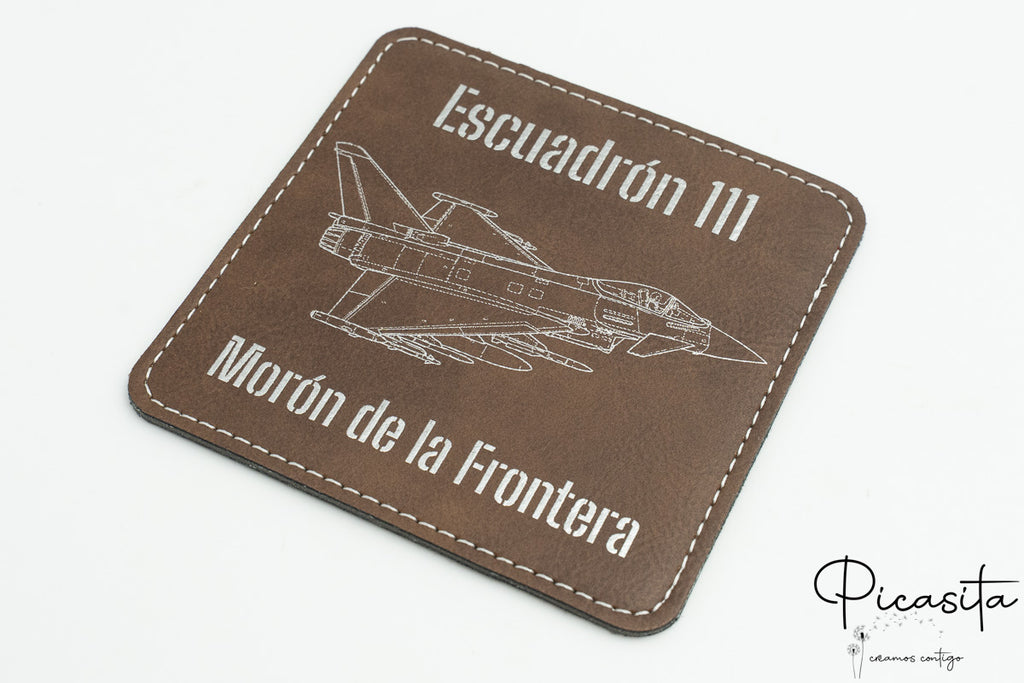 Sous-verres en cuir synthétique