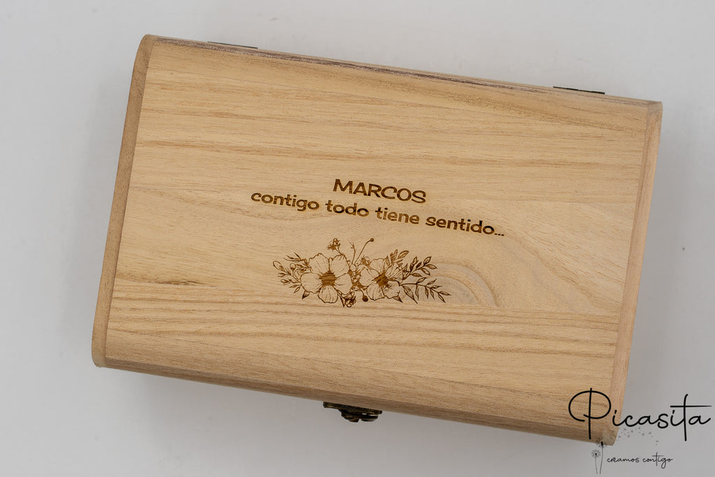 Boîte cadeau de montre pour le fiancé