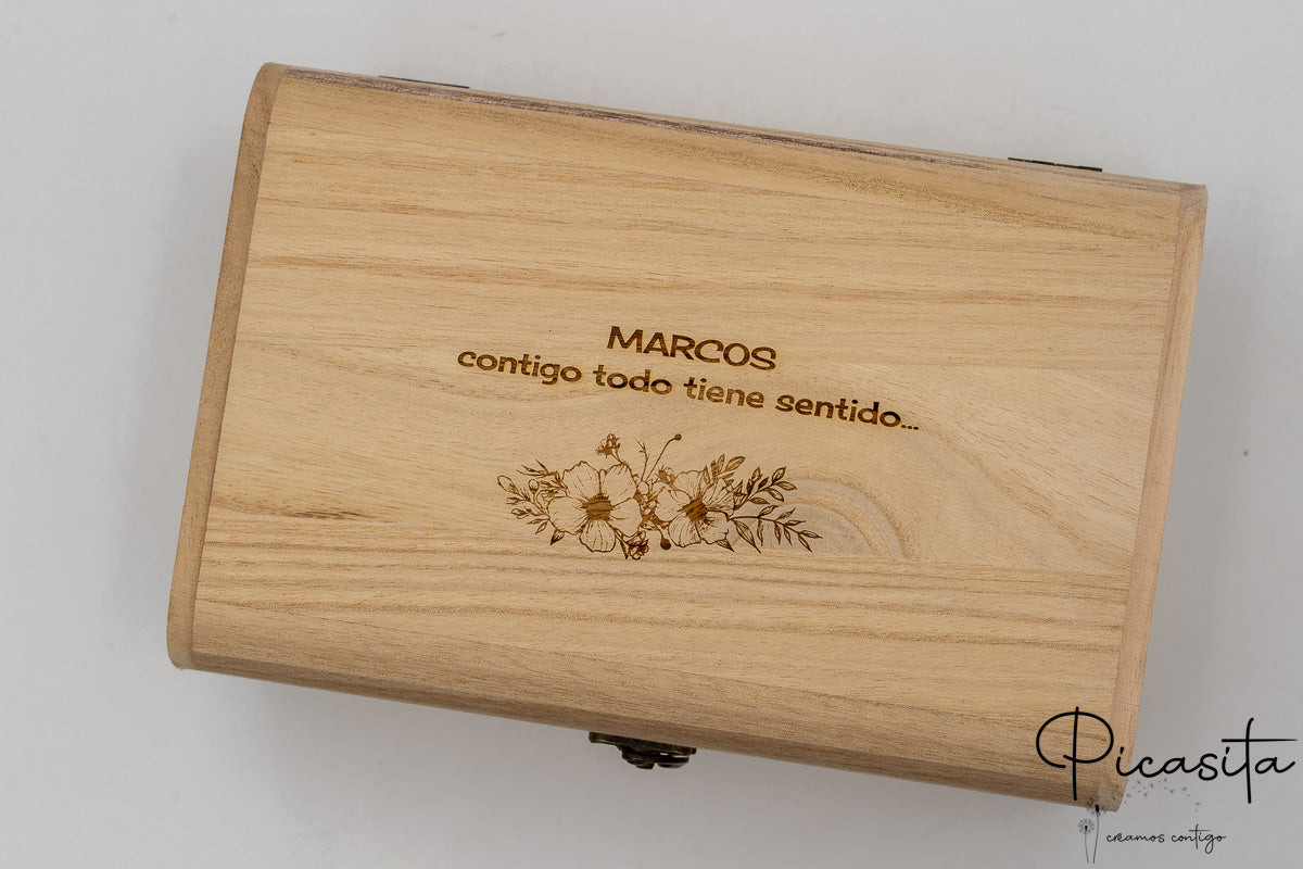 Boîte cadeau de montre pour le fiancé