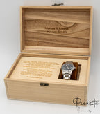 Boîte cadeau de montre pour le fiancé