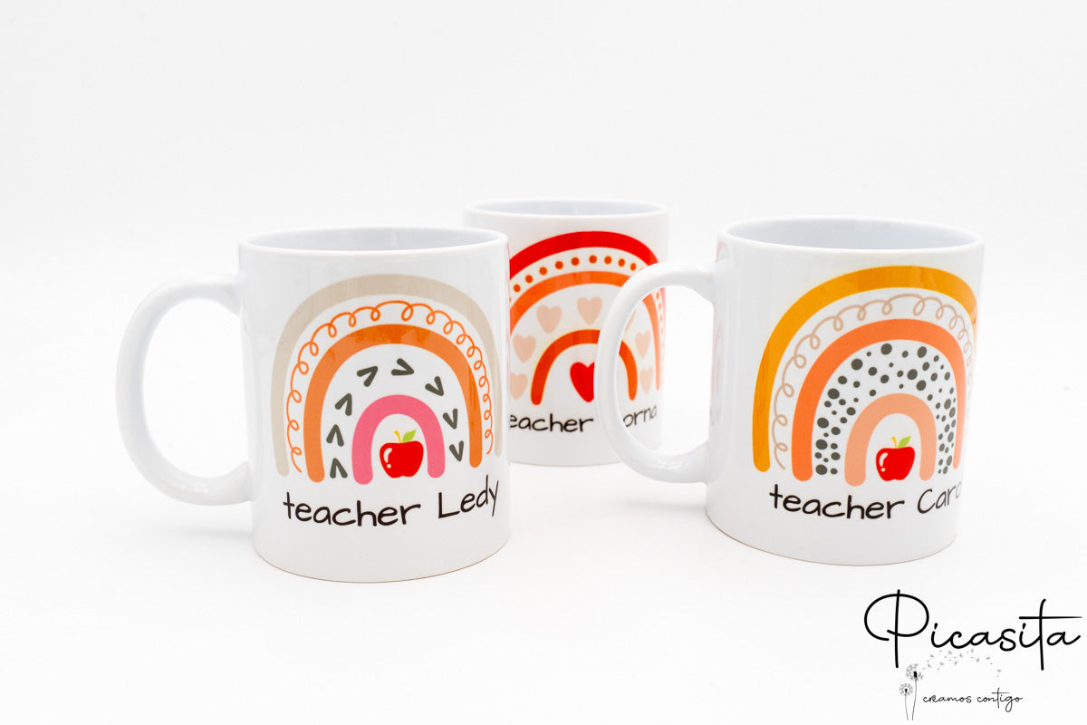 Tasses personnalisées pour enseignants