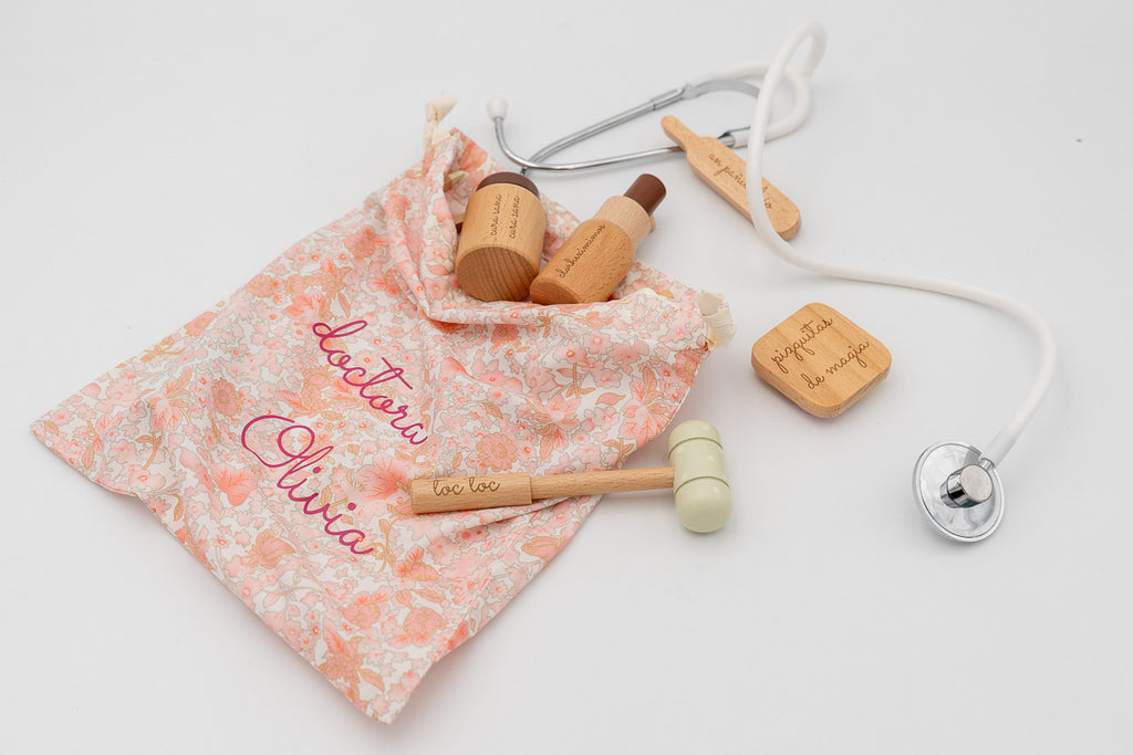 Jeu symbolique de médecins personnalisé