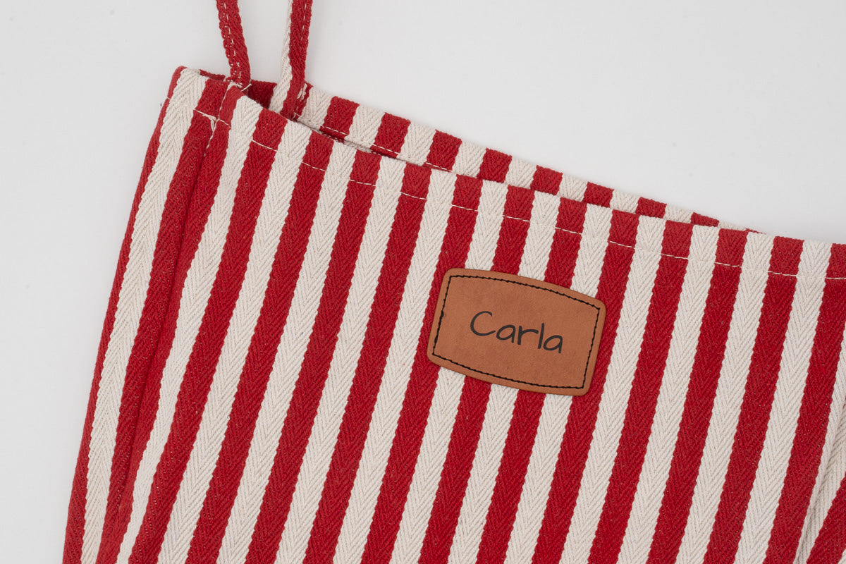 Tote bag personnalisé avec patch en cuir PU