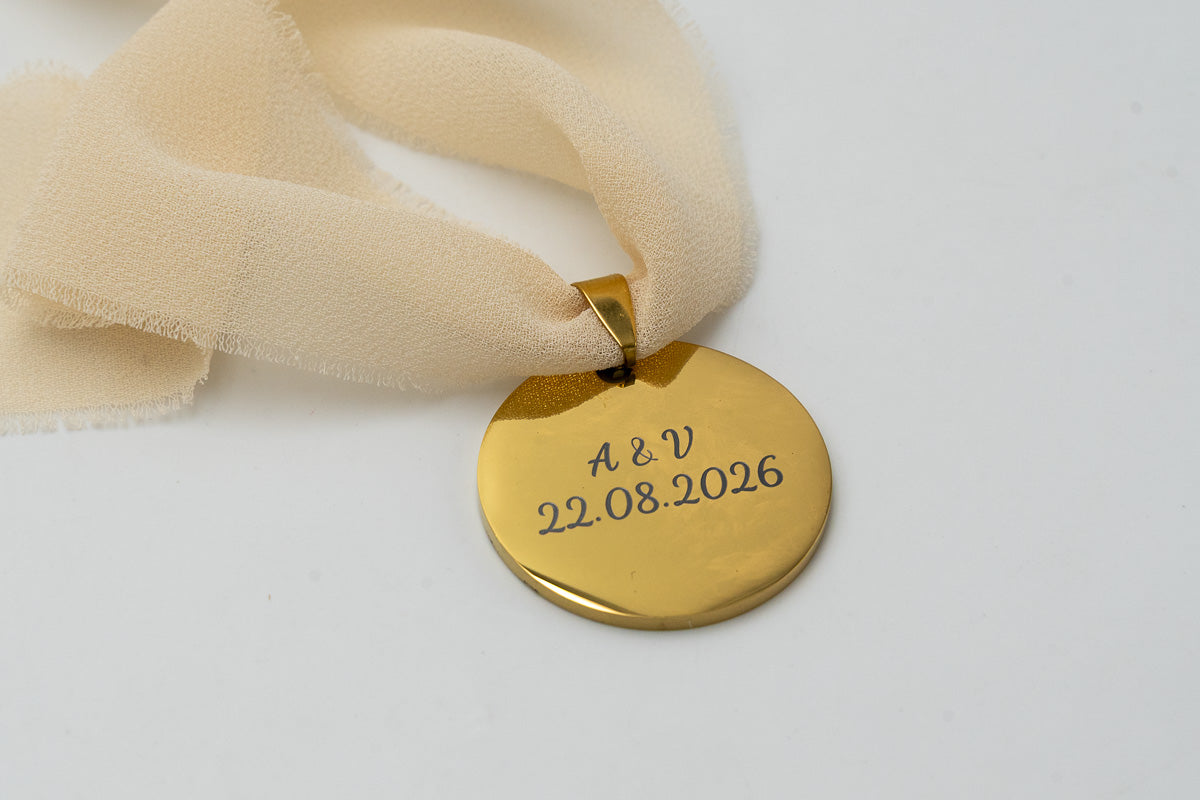 Médaille Bouquet de Mariée
