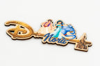 Clé Disney personnalisée avec prénom et personnages d’Aladdin