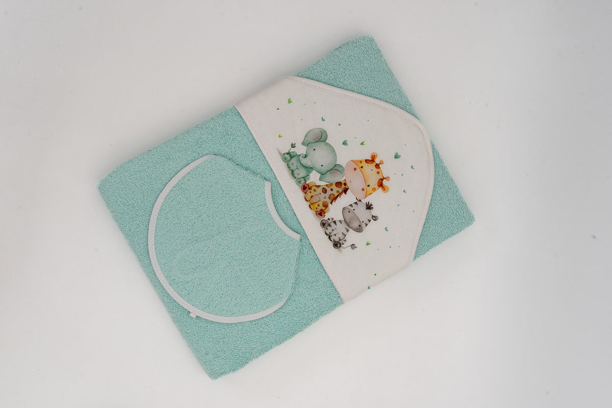 Cape de bain personnalisée