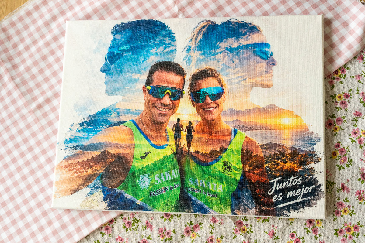 Photo imprimée sur toile personnalisée