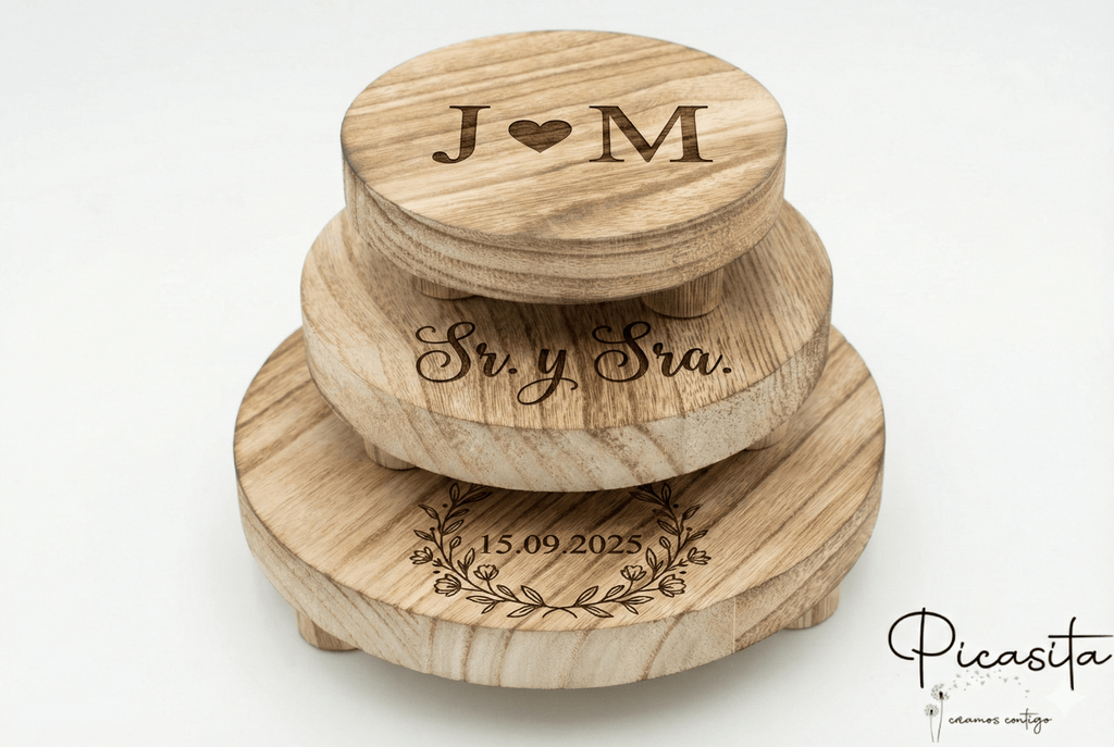Supports de Table de Mariage (Lot de 3)