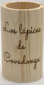 Pot à crayons en bois personnalisé