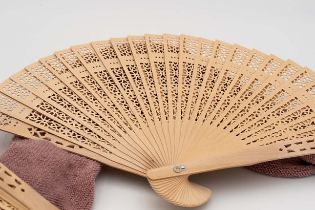 Abanico de Madera Económico