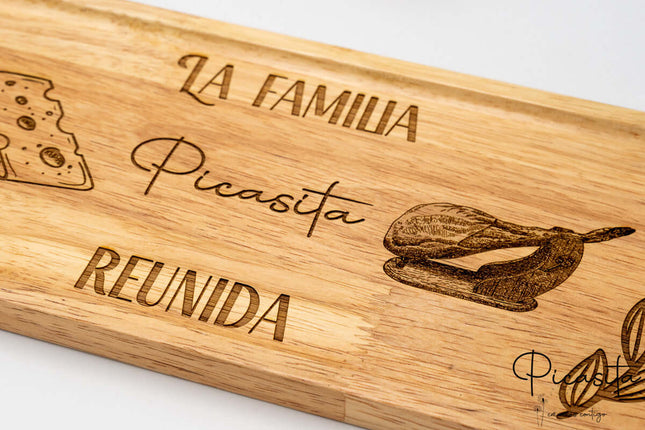 bandeja aperitivos personalizada