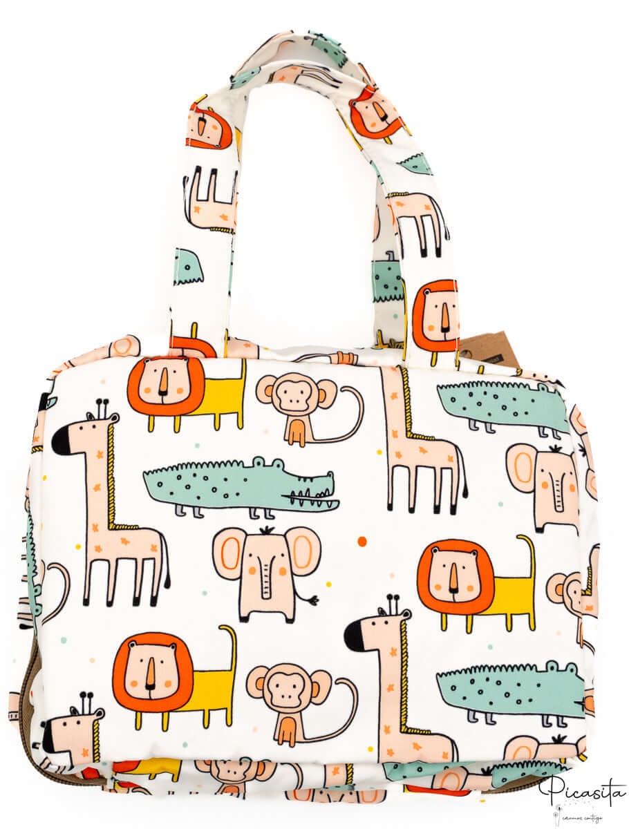 Bolsa de Cambio Doble Compartimento Animales