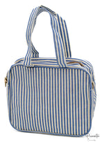 Bolsa de Muda Bebe y Guarderia Sencilla Rayas Azules