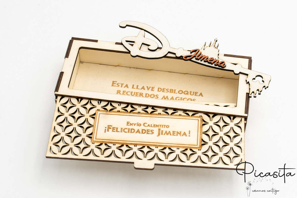 Caja Regalo para Llaves Disneyland Paris