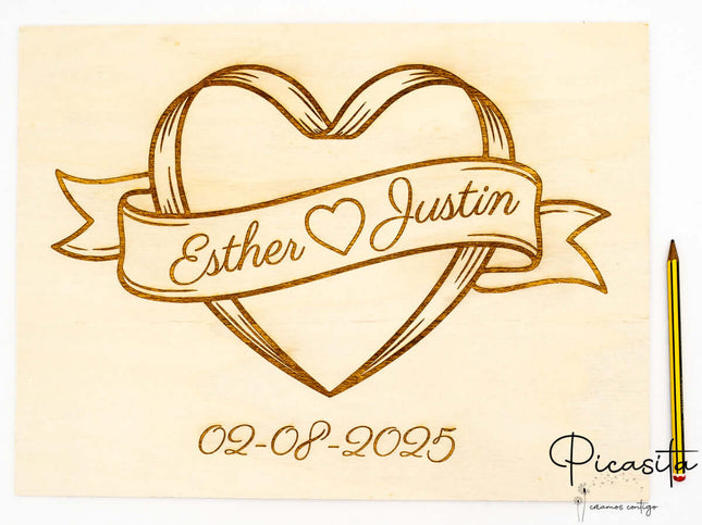 Carteles en Madera Grabada