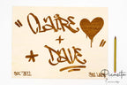Carteles en Madera Grabada