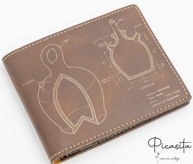 Cartera de Cuero Personalizada