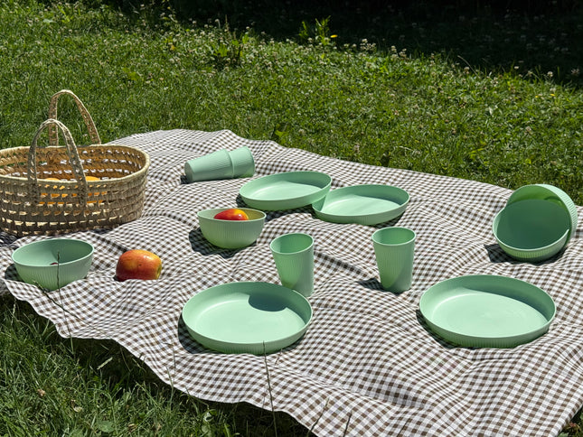 Cesta de Picnic para Salir a Comer en el Campo