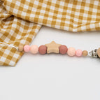 Bois et silicone (Rose clair)