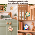 Cartes étapes bébé en bois personnalisées