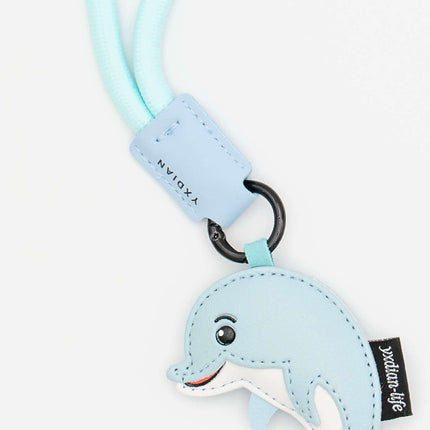 Colgantes para Bolsos de Cuero PU Animales del Mar Gris