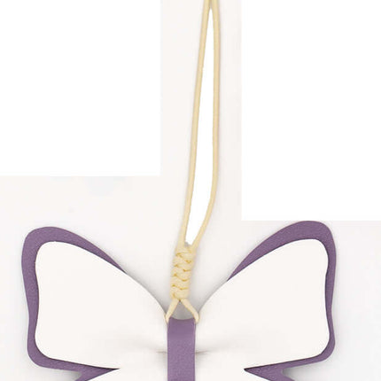 Colgantes para Bolsos de Cuero PU Mariposa Azul