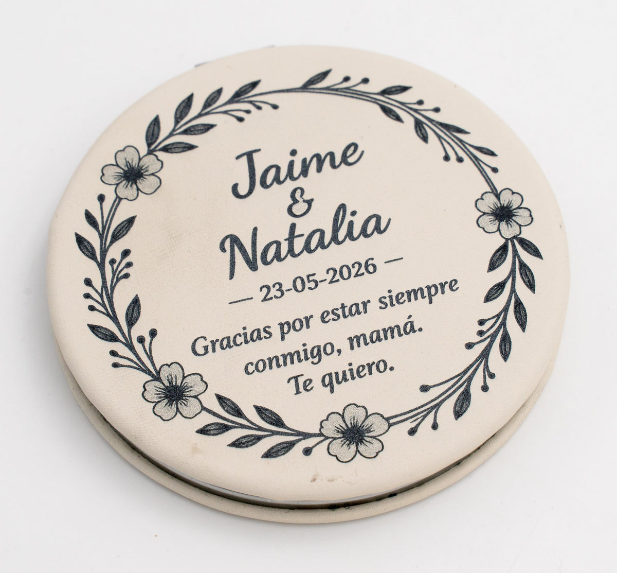 Espejos Personalizados Acero y Cuero PU
