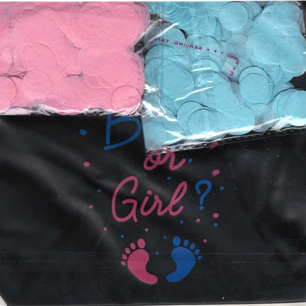 Globo Gender Reveal Gigante (90cm) | Revelar Género con Confeti