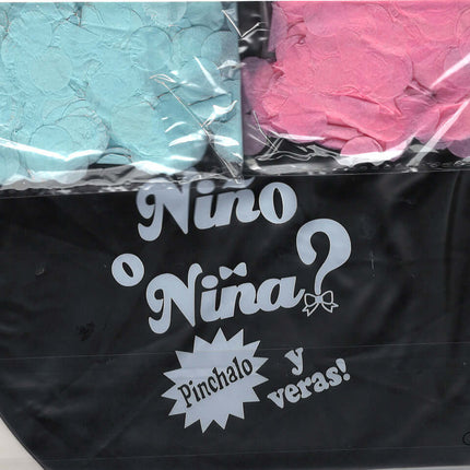 Globo Gender Reveal Gigante (90cm) | Revelar Género con Confeti