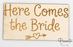 here comes the bride