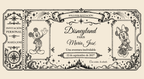 Vue numérique du billet personnalisé: Vintage Classique · Disneyland Paris.
