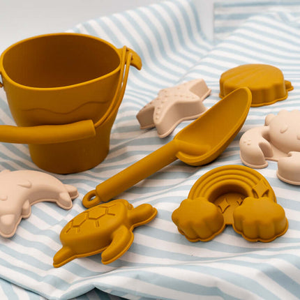 Kit de Cubos de Playa y Animales de silicona personalizados