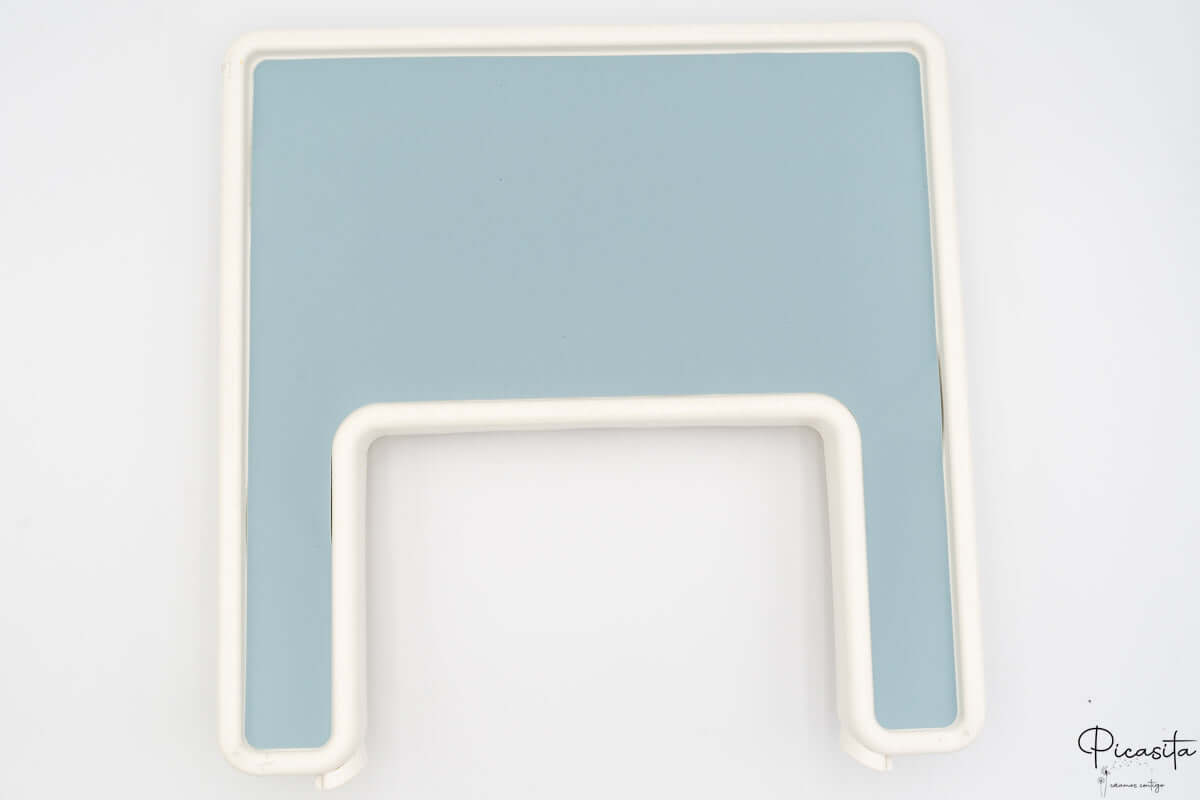 Mantel de Silicona Personalizado para Trona IKEA Antilop Azul