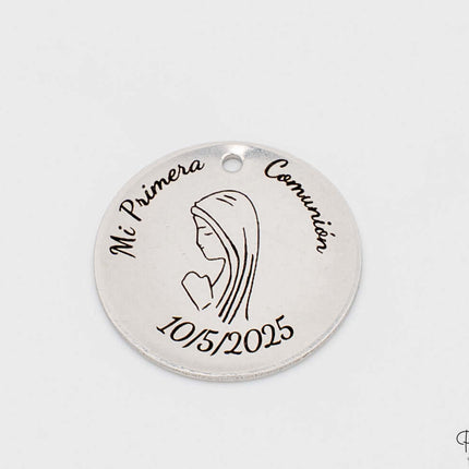 Medalla Grabada Comunion