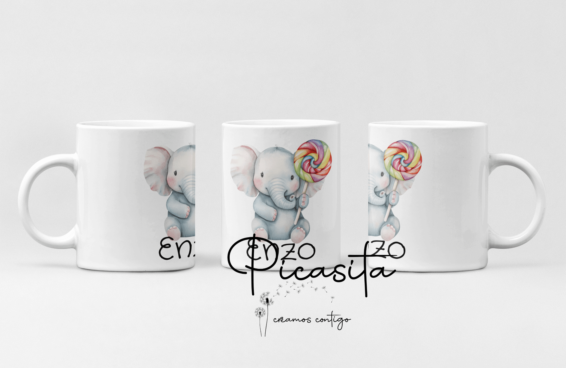 Tasses personnalisées avec le nom du bébé