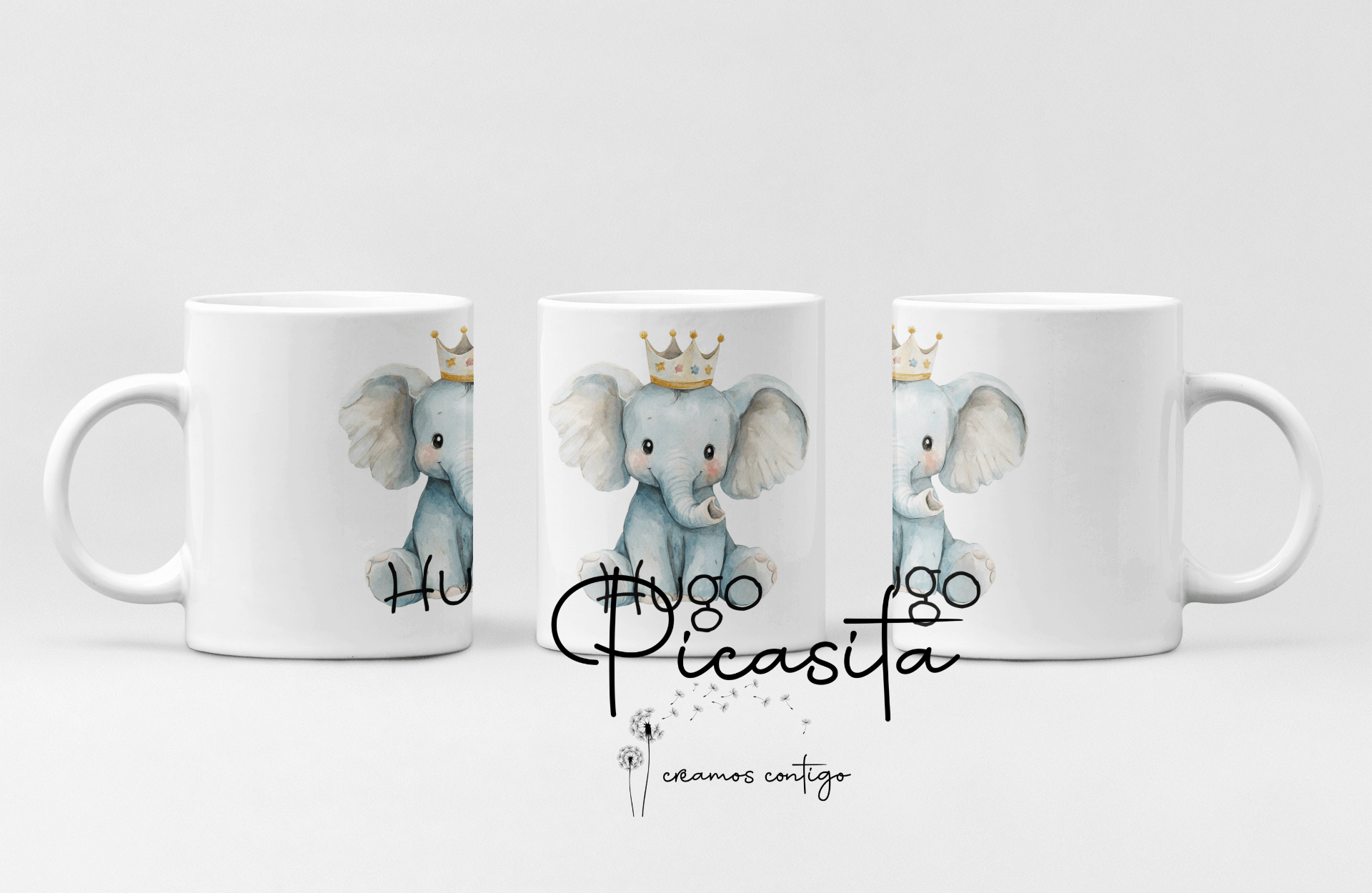 Tasses personnalisées avec le nom du bébé