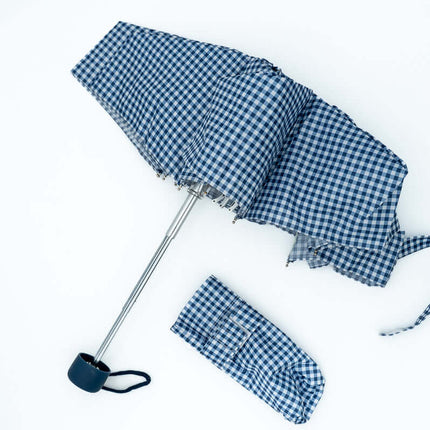 Paraguas Plegable de Mujer Compacto Vichi Azul