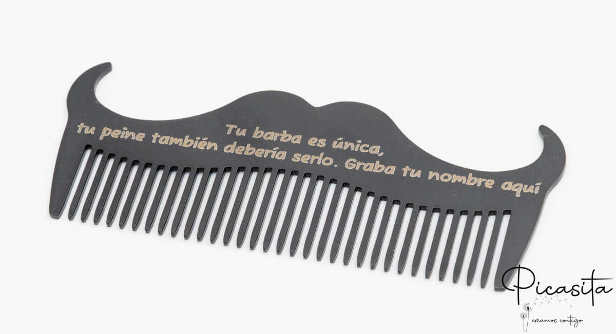 Peine de Metal Personalizado